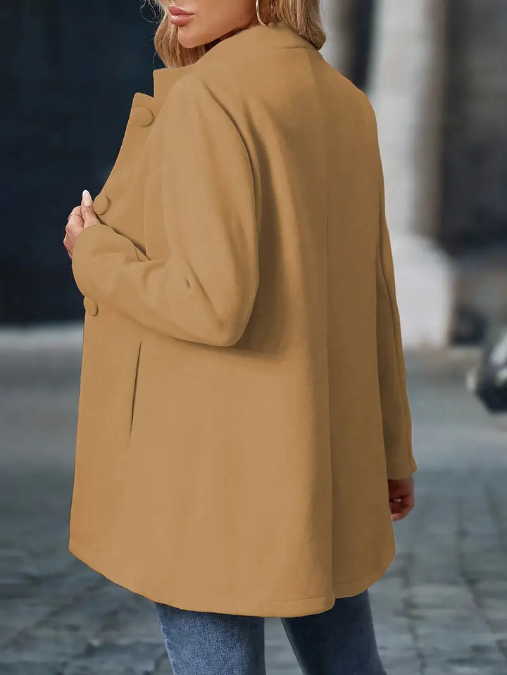 Theona Stand Collar Coat