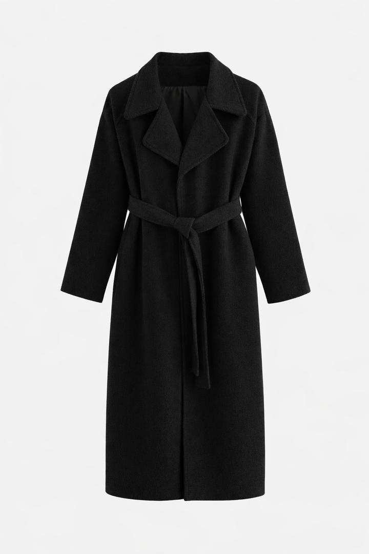Vesperine Belted Wrap Coat