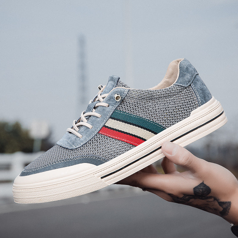 Beckham Mesh Suede Sneakers