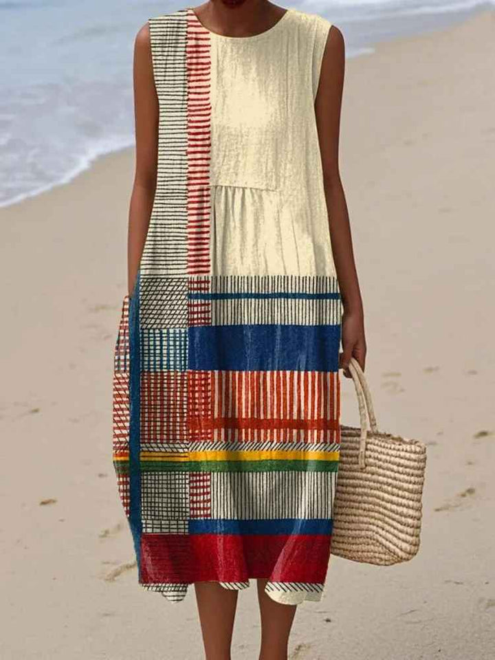 Kallista Modern Patch Dress
