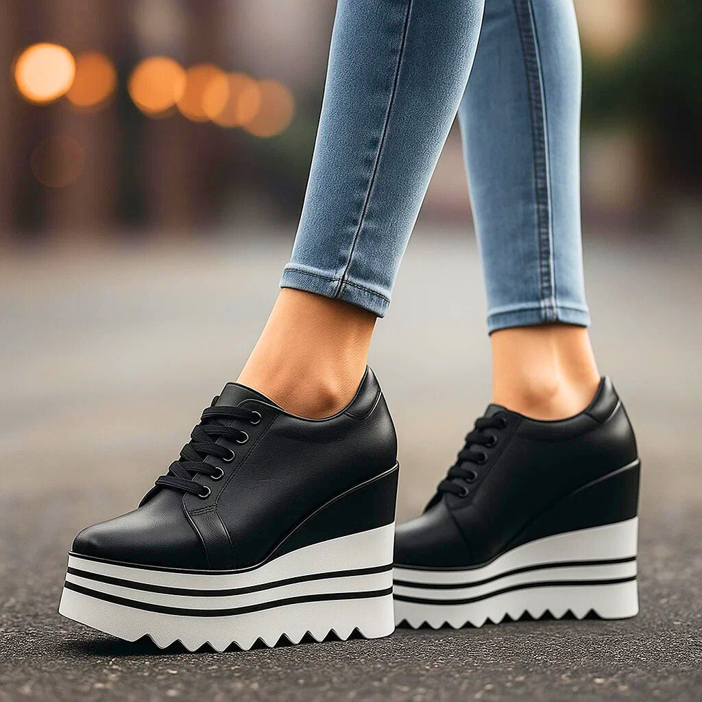 Juniette Tiered Platform Sneakers