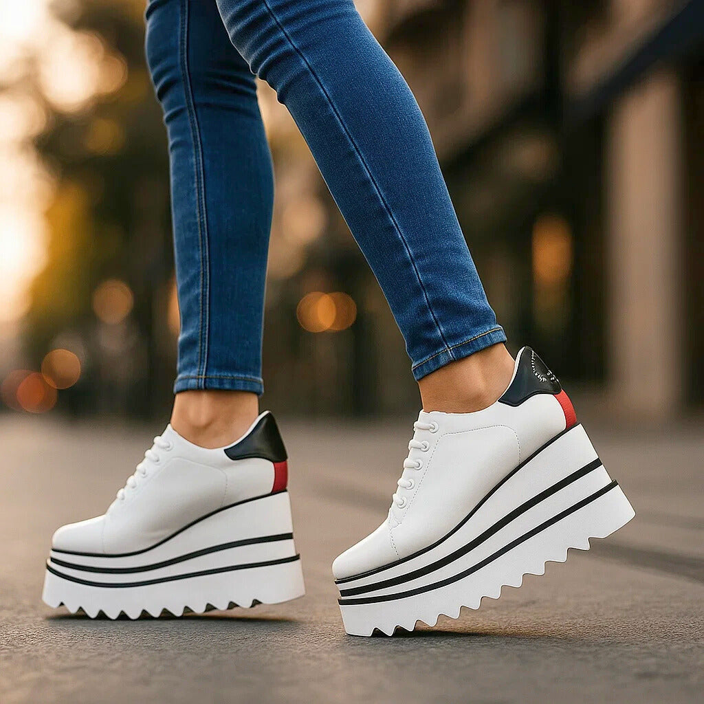 Juniette Tiered Platform Sneakers