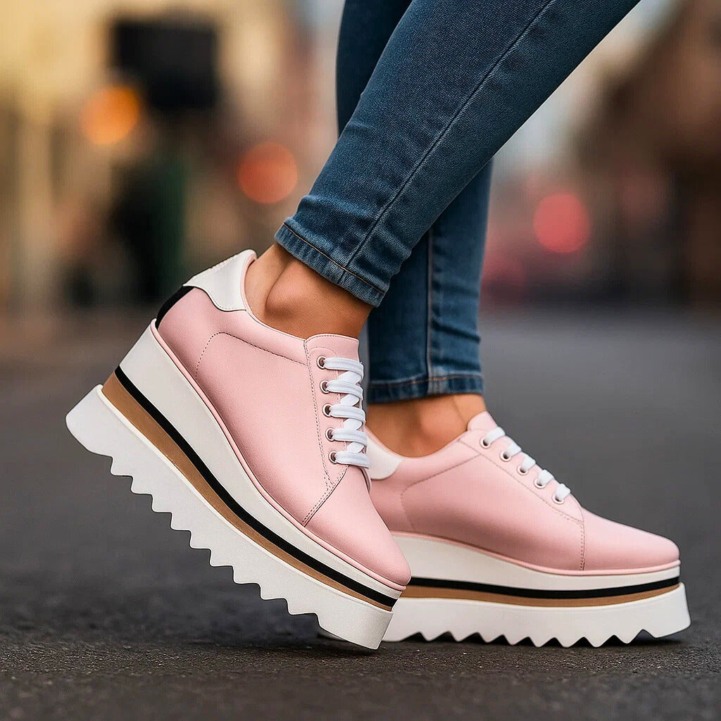 Juniette Tiered Platform Sneakers