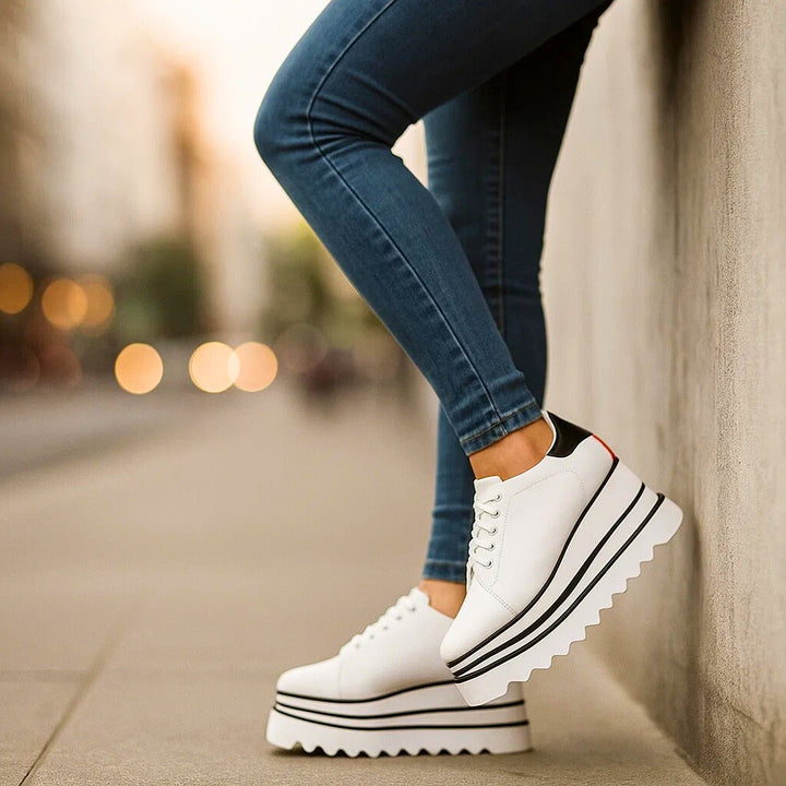 Juniette Tiered Platform Sneakers