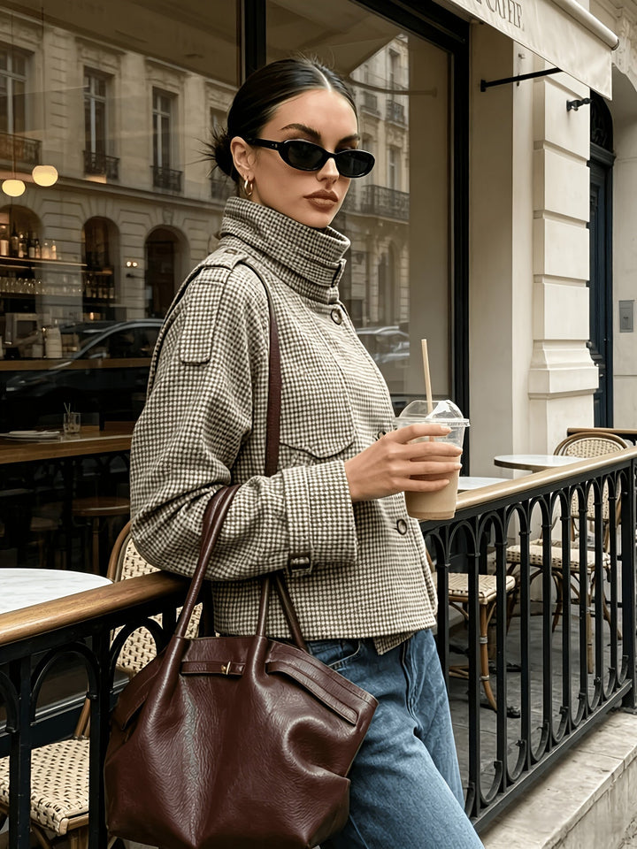 Fern Stand Collar Jacket
