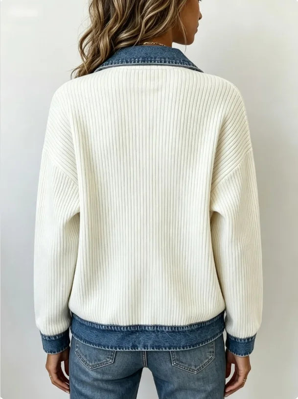 Harlow Denim Trim Jacket