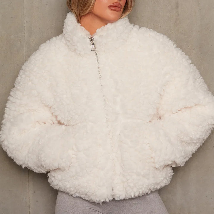 Wilhemina Textured Pile Coat