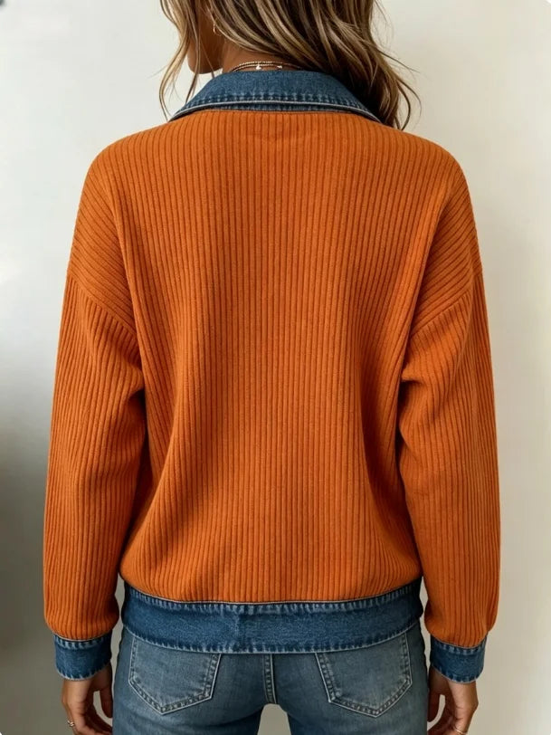 Harlow Denim Trim Jacket