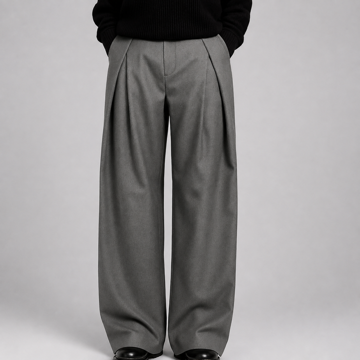 Desmond Pleated Front Trousers