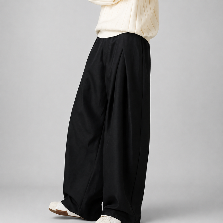 Desmond Pleated Front Trousers