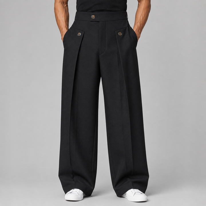 Lennox Pleated Front Trousers