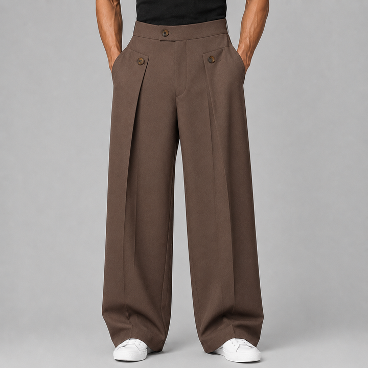 Lennox Pleated Front Trousers