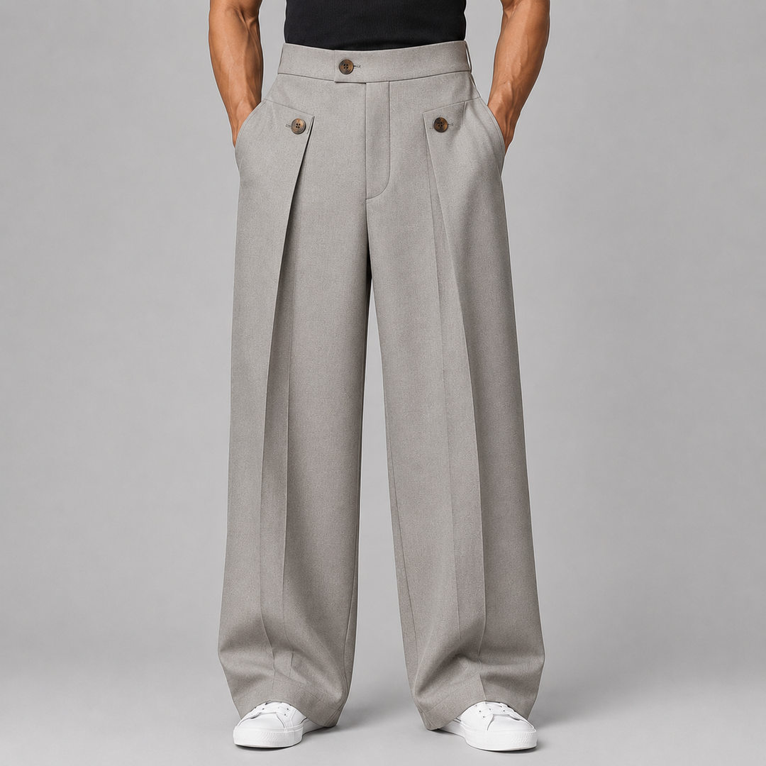 Lennox Pleated Front Trousers