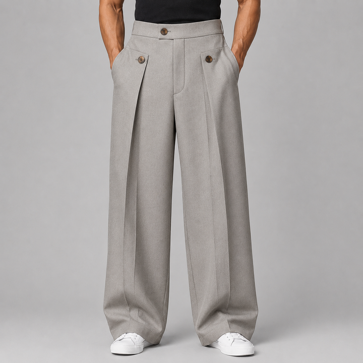 Lennox Pleated Front Trousers