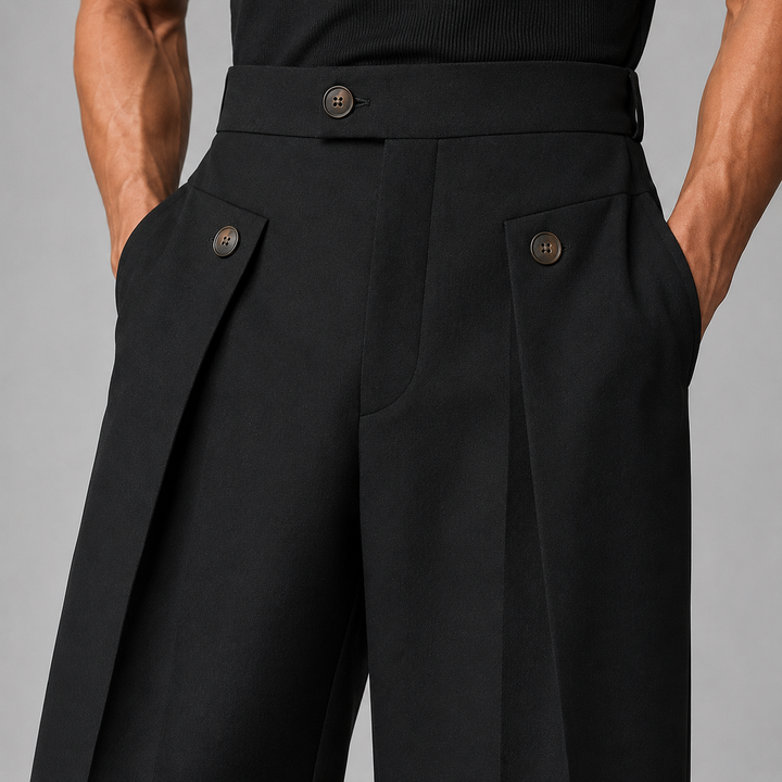 Lennox Pleated Front Trousers