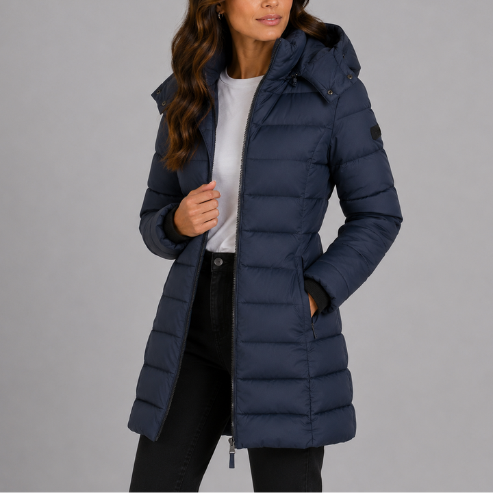 Maxine Channel Quilted Puffer