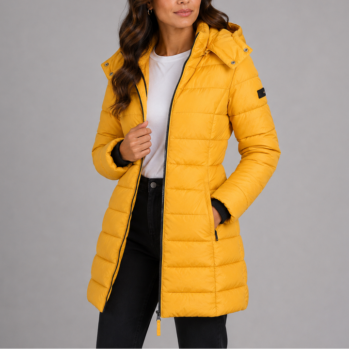 Maxine Channel Quilted Puffer