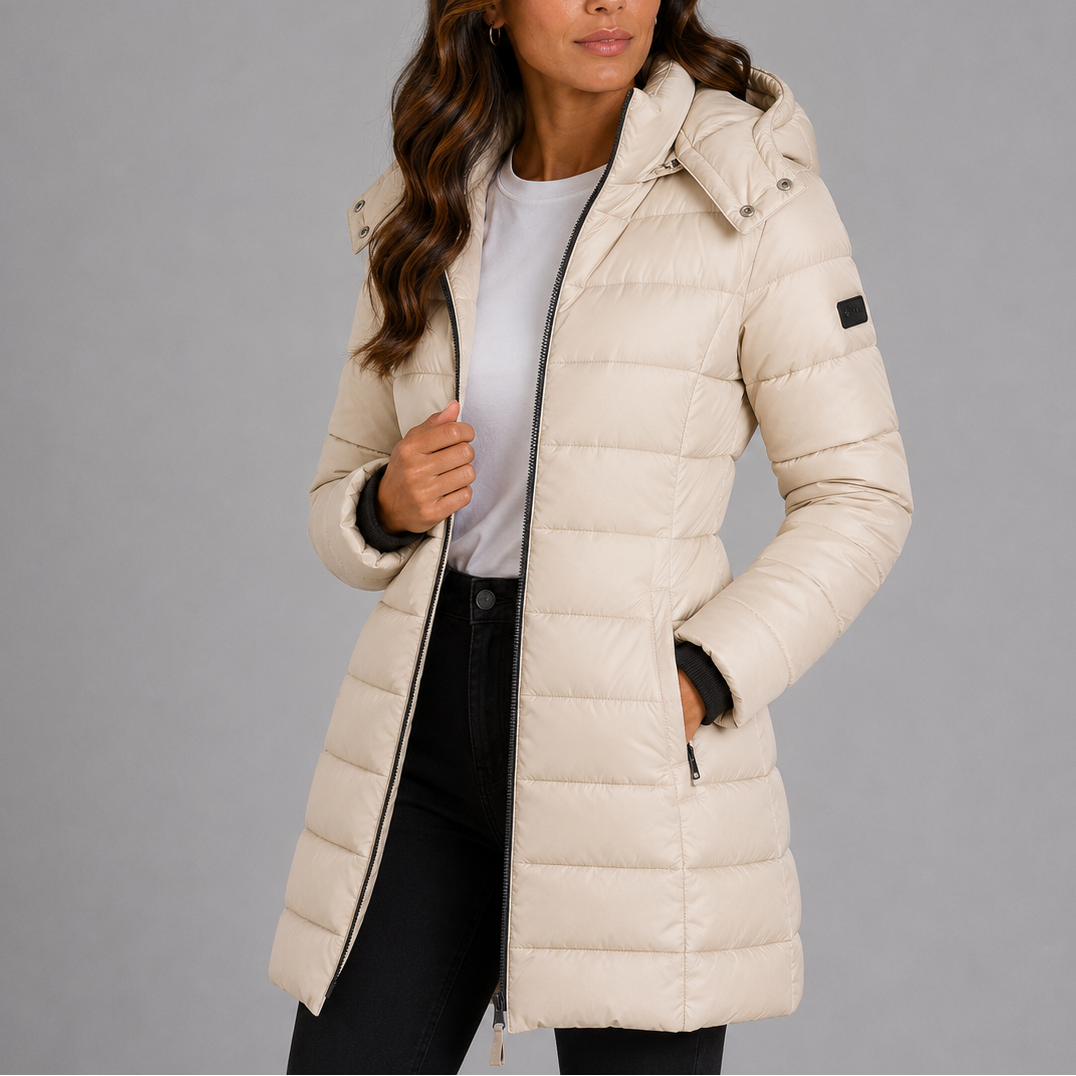 Maxine Channel Quilted Puffer