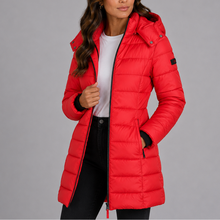 Maxine Channel Quilted Puffer