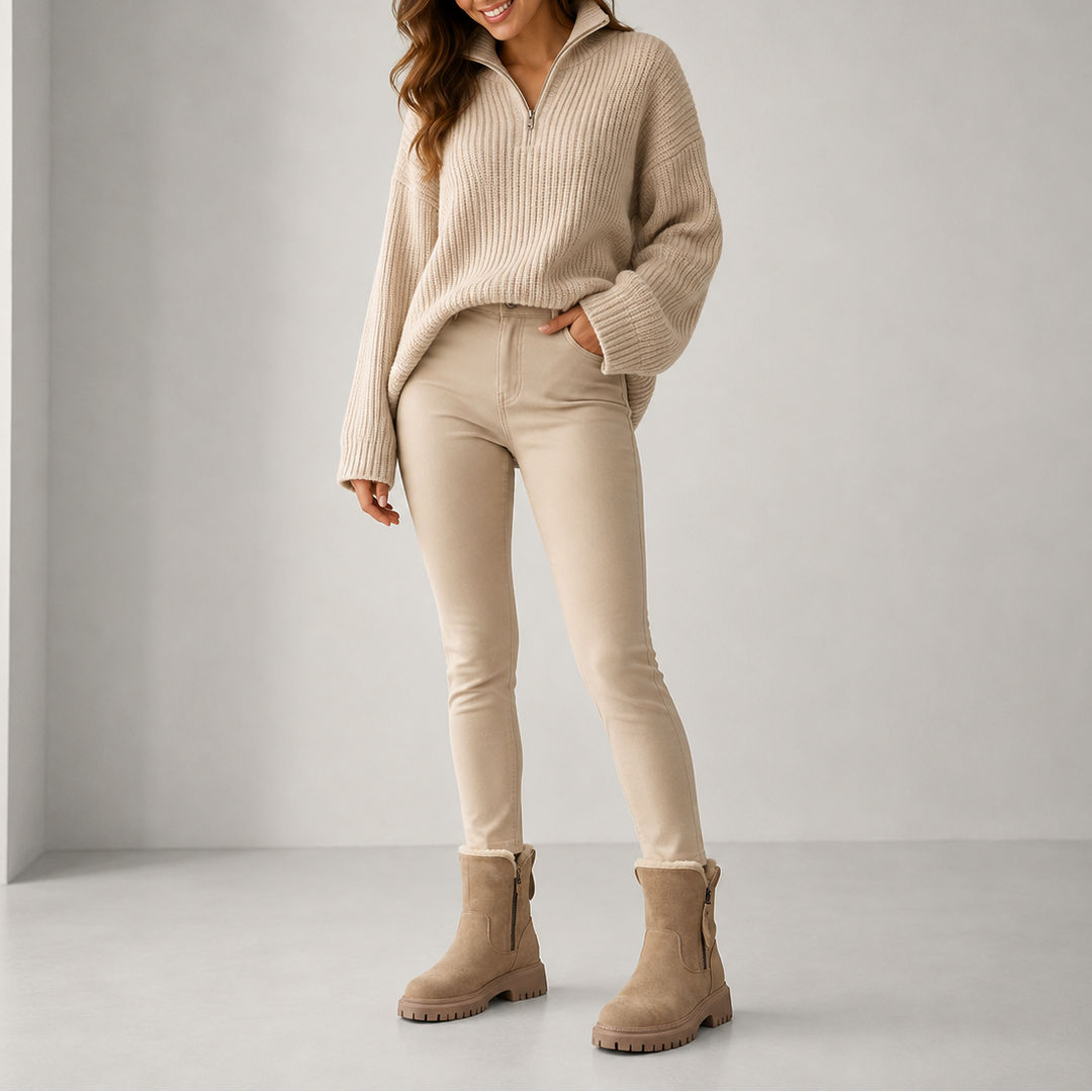 Juniette Faux Fur Ankle Boots