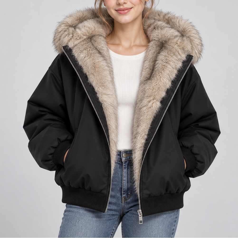 Marchetta Faux Fur Puffer Jacket