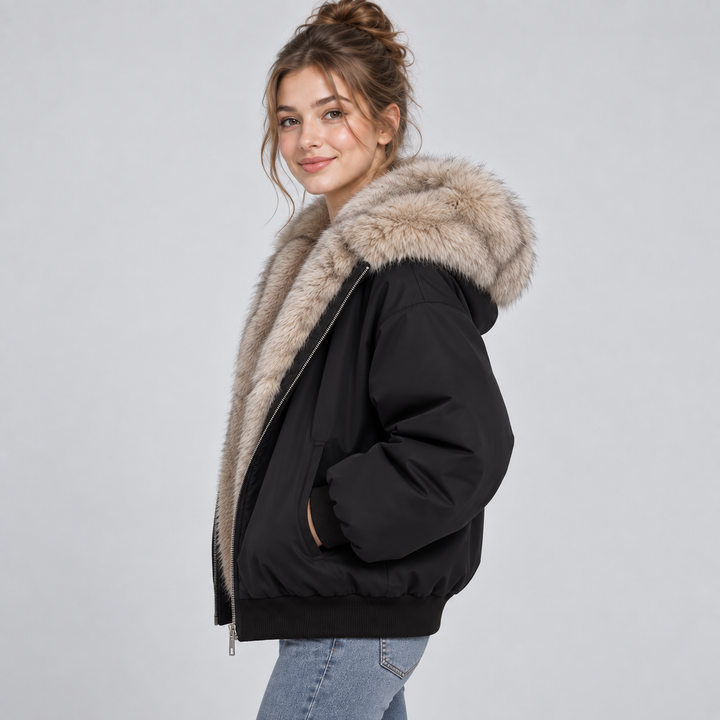 Marchetta Faux Fur Puffer Jacket