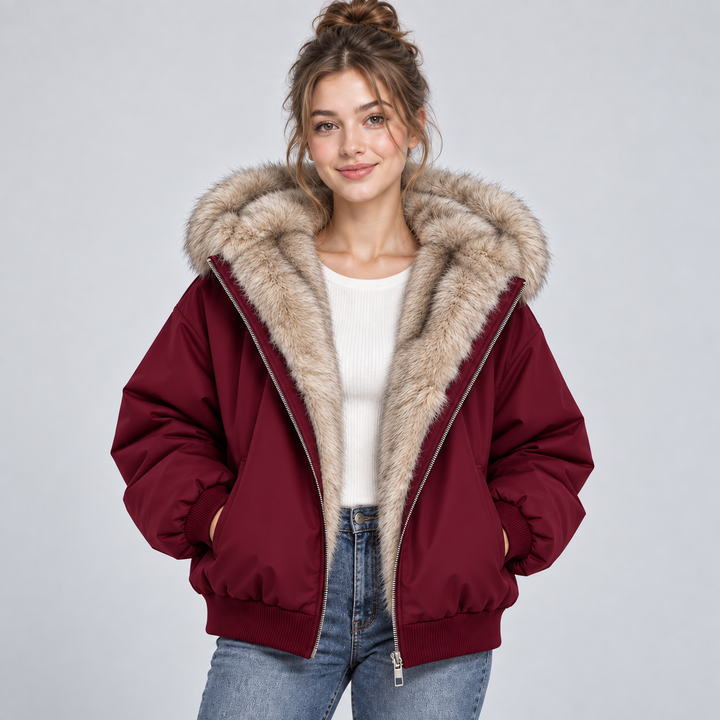 Marchetta Faux Fur Puffer Jacket
