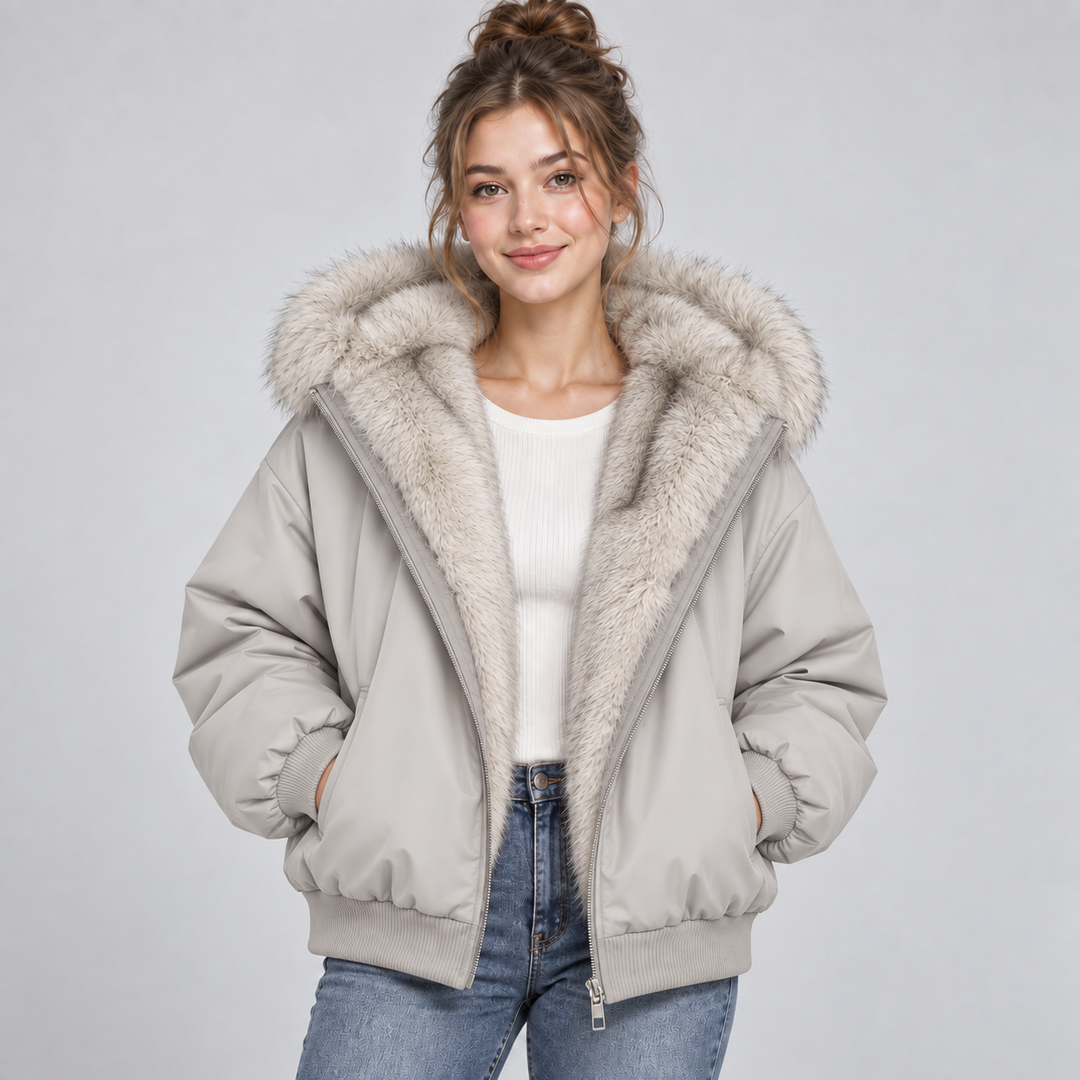 Marchetta Faux Fur Puffer Jacket