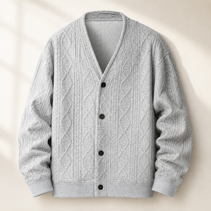 Desmond Diamond Button Cardigan