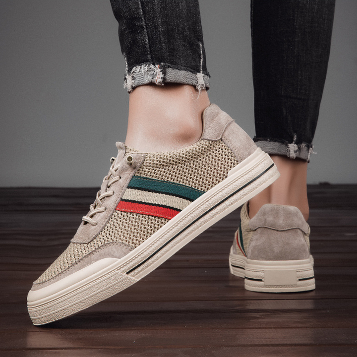 Beckham Mesh Suede Sneakers