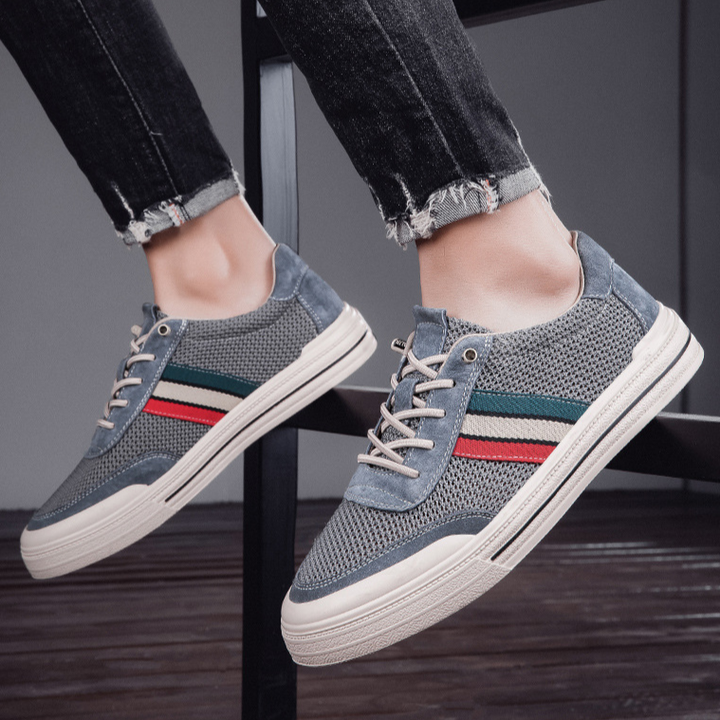 Beckham Mesh Suede Sneakers