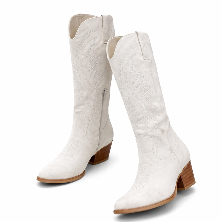 Teodora Embroidered Cowboy Boot
