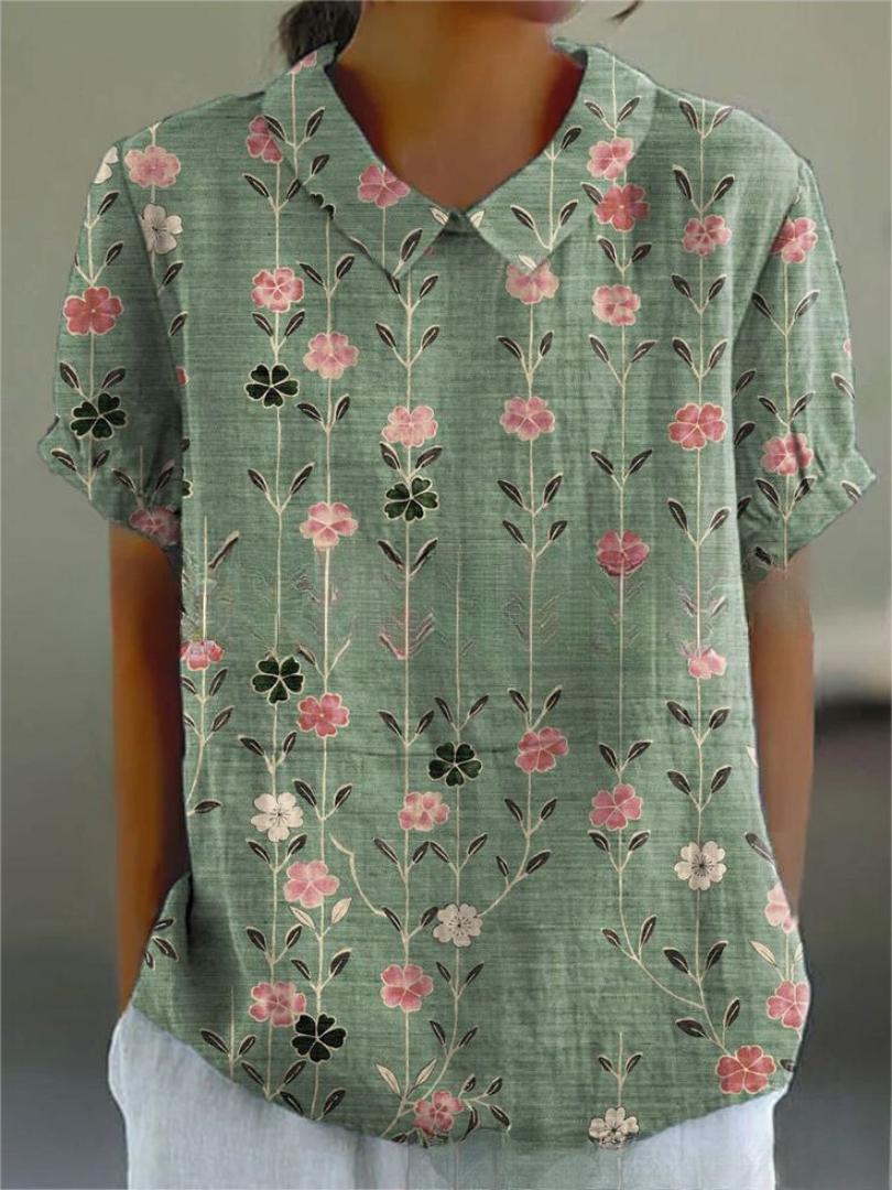 Daniel Floral Relaxed Button Shirt