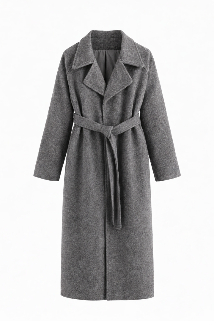 Vesperine Belted Wrap Coat