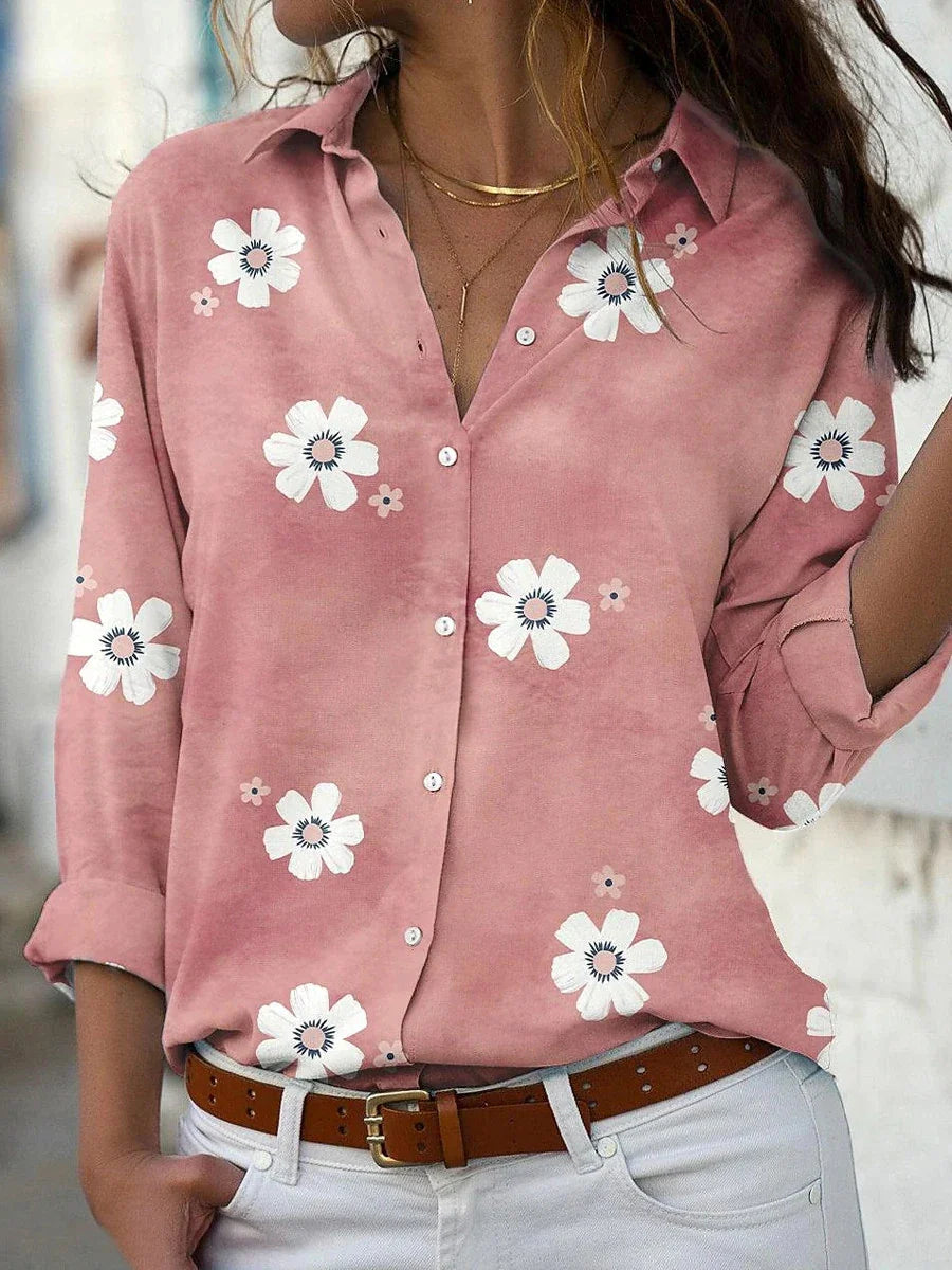 Vera Long Sleeve Floral Shirt