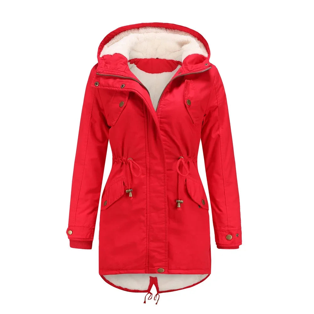 Annika Faux Fur Anorak Coat