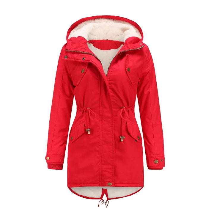 Annika Faux Fur Anorak Coat