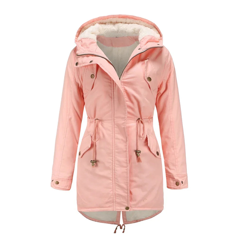 Annika Faux Fur Anorak Coat