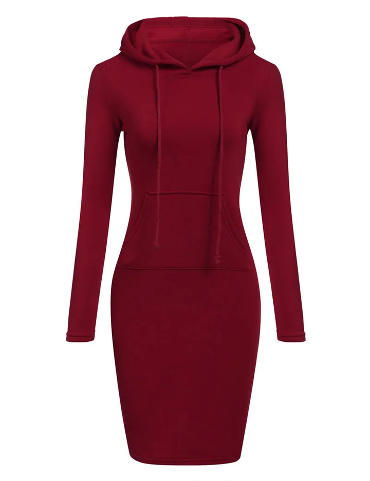 Harlan Hooded Sweatshirt Dress