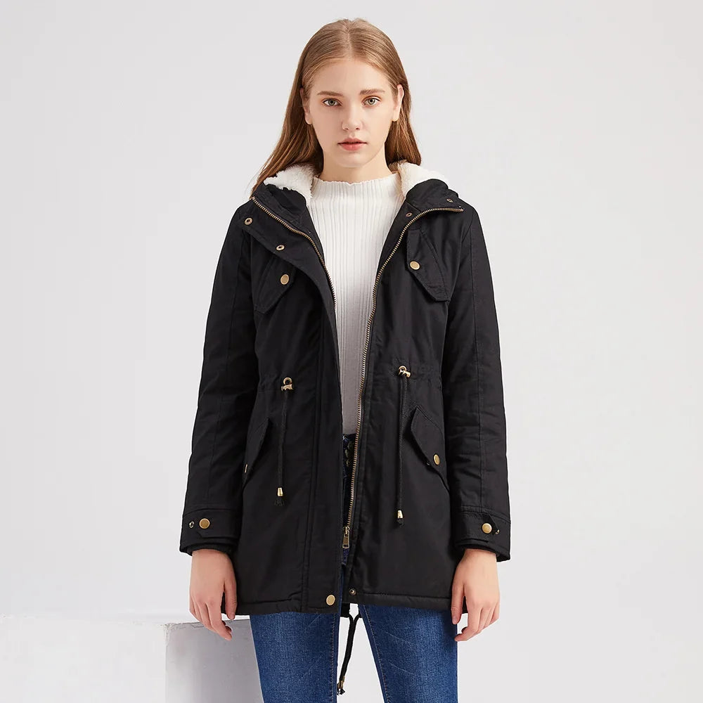 Annika Faux Fur Anorak Coat