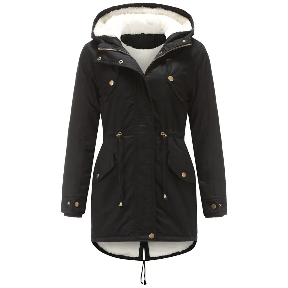 Annika Faux Fur Anorak Coat