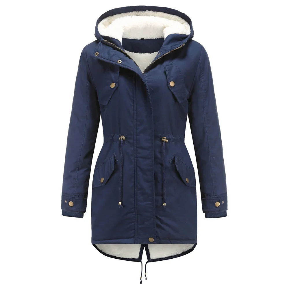 Annika Faux Fur Anorak Coat