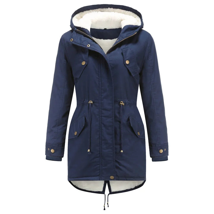 Annika Faux Fur Anorak Coat