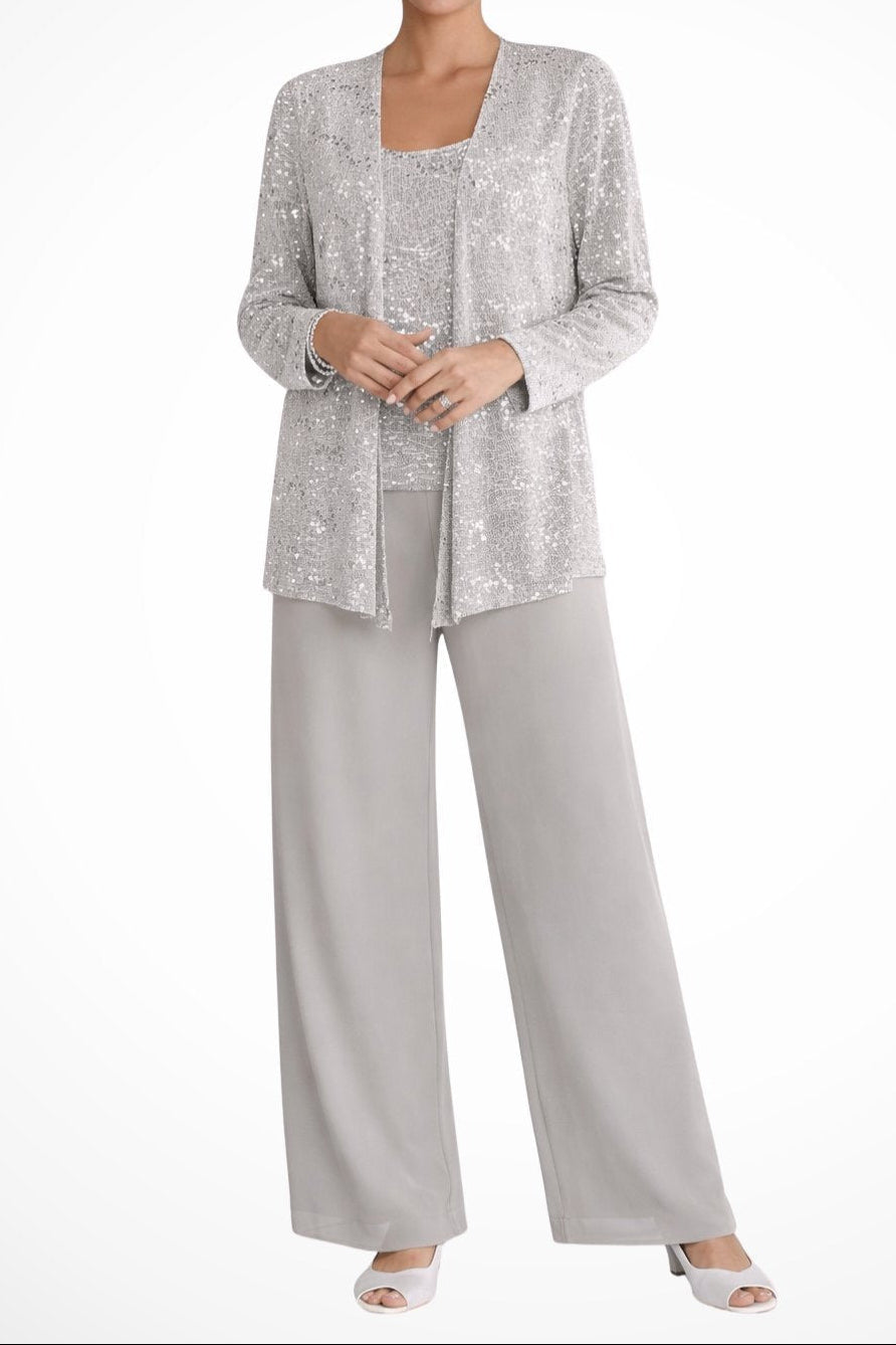 Rosalyn Sequin Jacket Set
