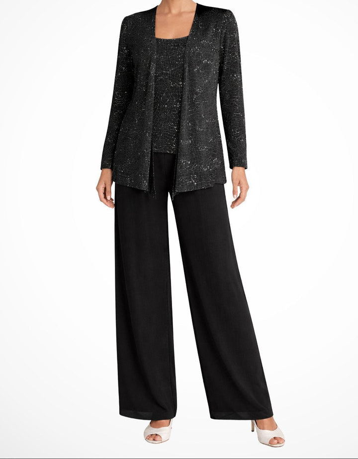 Rosalyn Sequin Jacket Set
