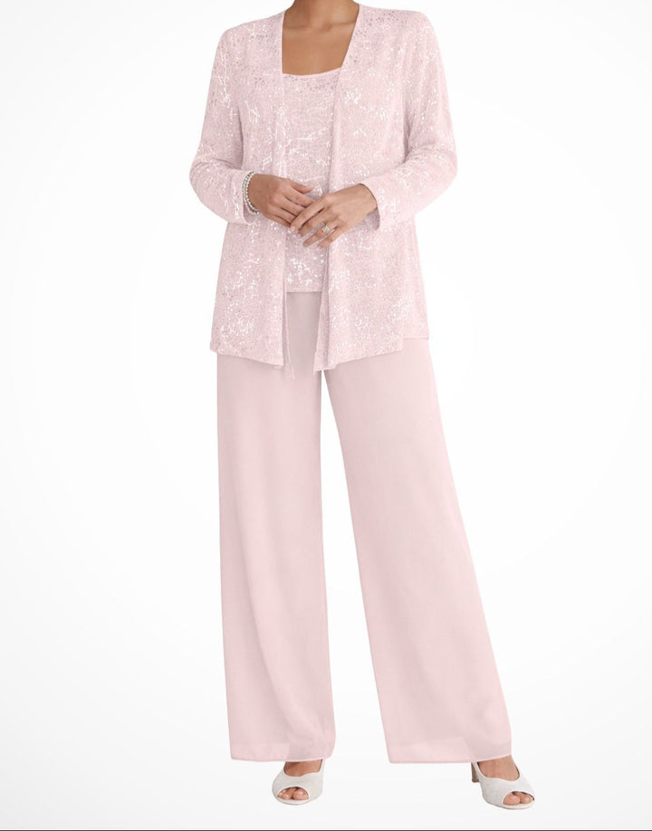 Rosalyn Sequin Jacket Set