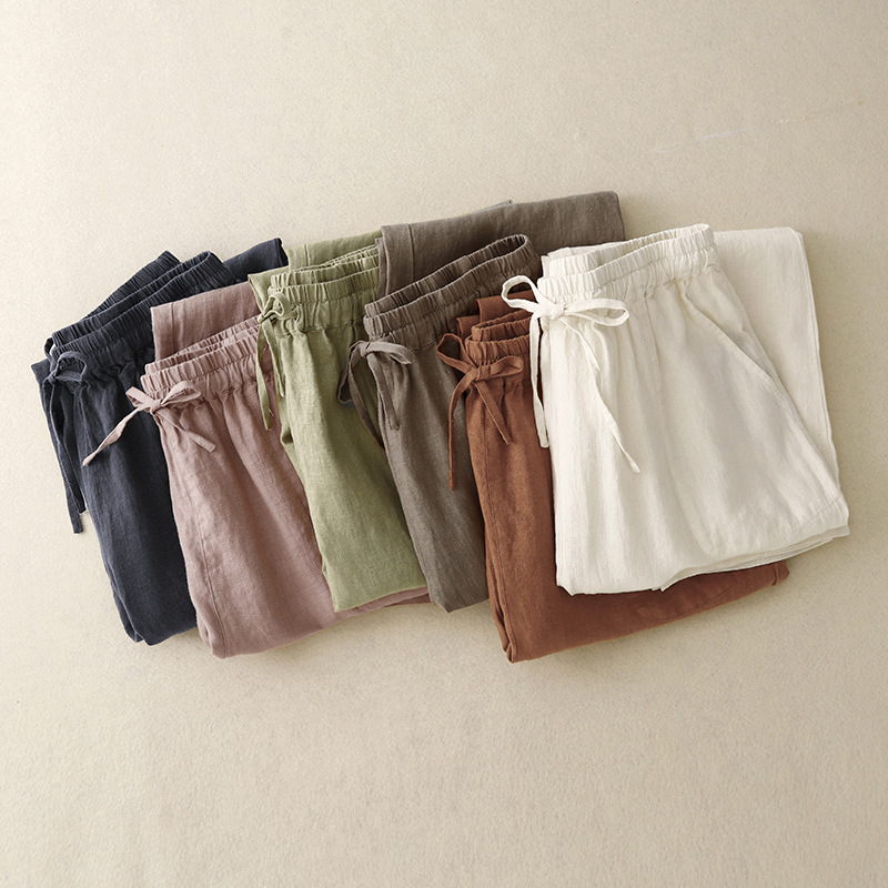 Avalon Loose Fit Linen Pajamas