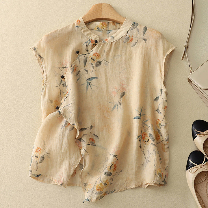 Aria Vintage Sleeveless Top