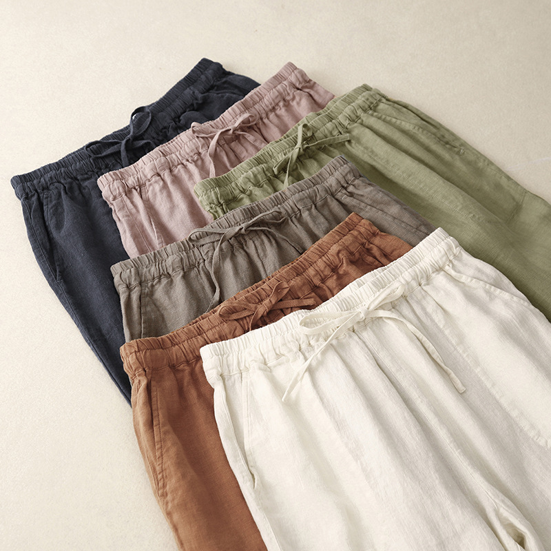 Avalon Loose Fit Linen Pajamas