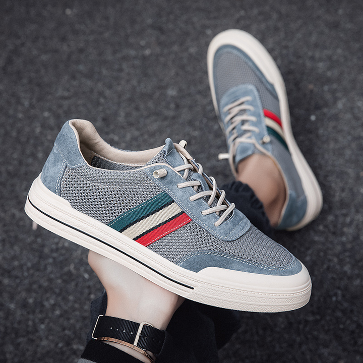 Beckham Mesh Suede Sneakers